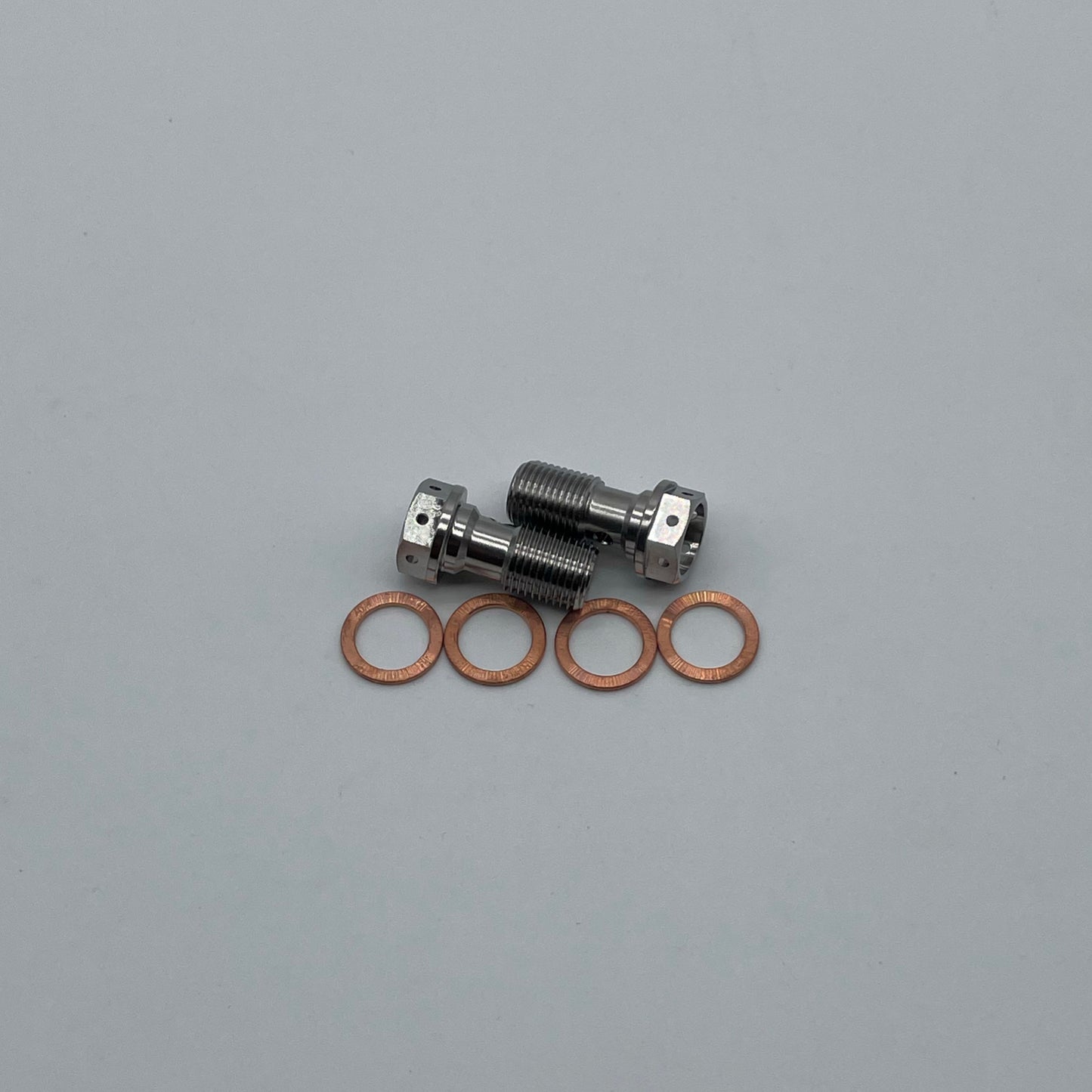 Titanium Banjo Bolt Kit GR5 M10x1(2B+4W)