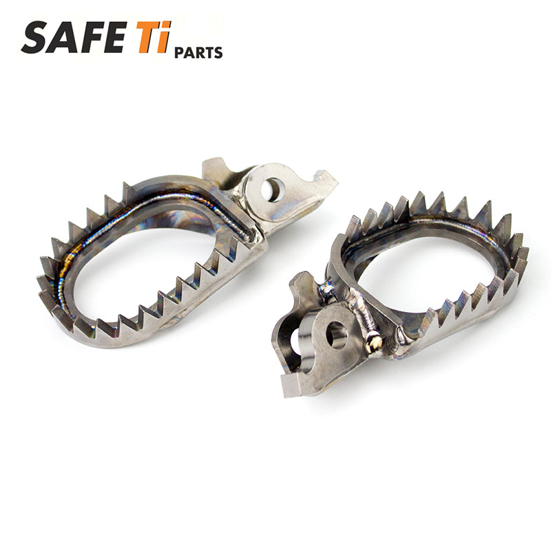 Titanium footpegs for KAWASAKI