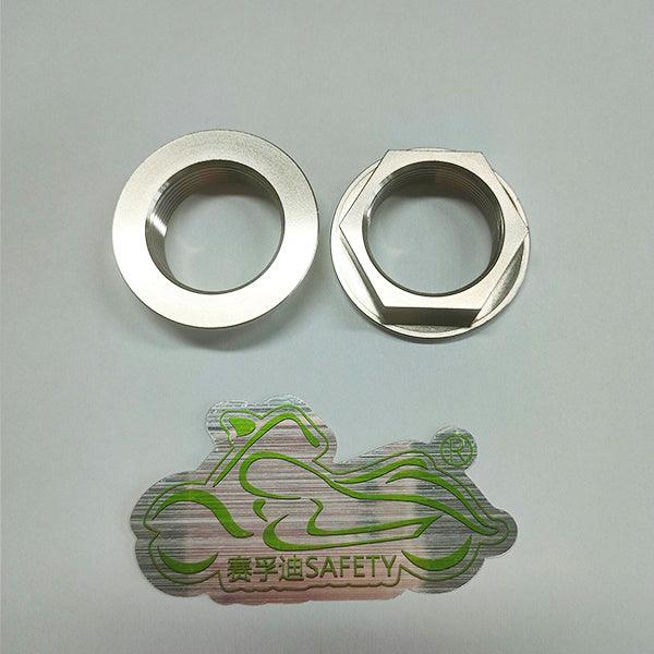 Titanium Rear Axle Flange Nut GR5 KTM M25x1.25 SW30(2PCS)
