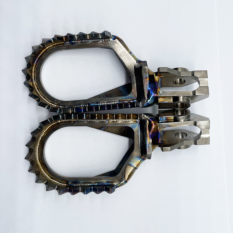 Titanium footpegs for dirt bike BETA RR 125 200 250 200 350 430 480 2020-2024