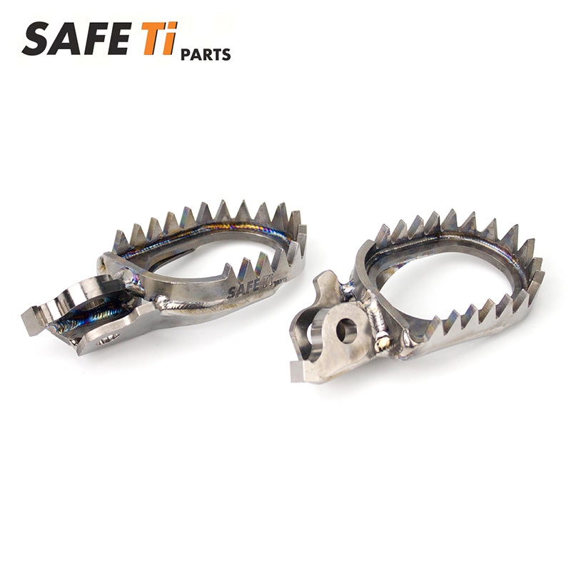 Titanium footpegs for KAWASAKI