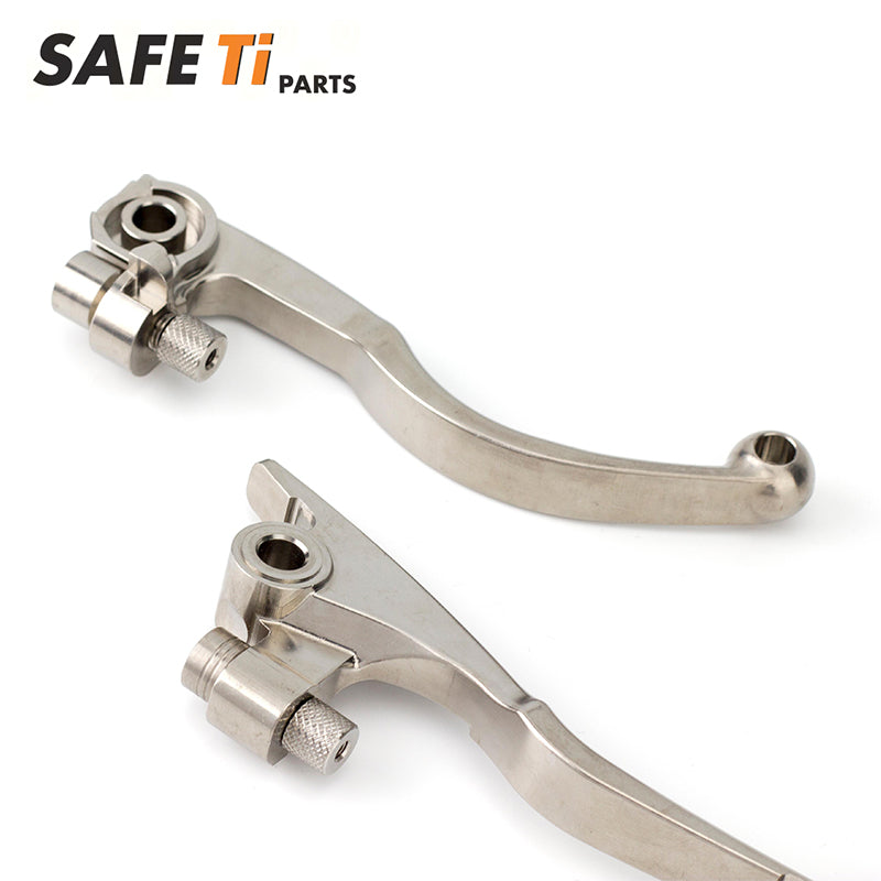 Titanium Dirt Bike Pivot Brake and Clutch Levers