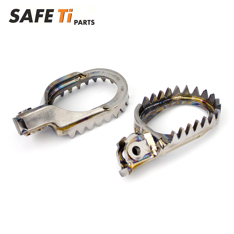 Titanium footpegs for SURRON LIGHT BEE