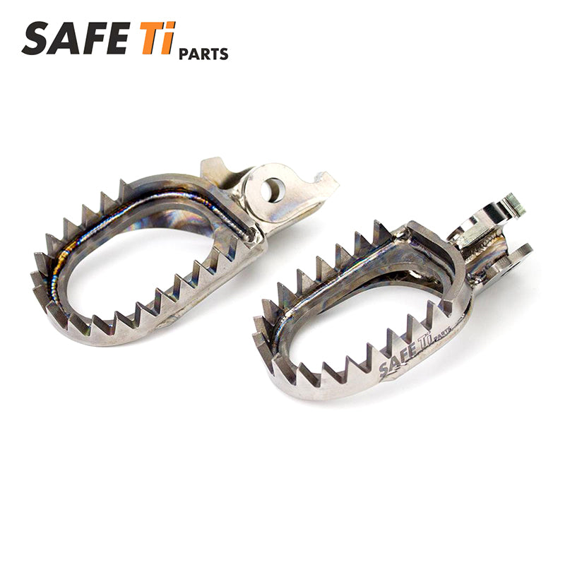 Titanium footpegs for KAWASAKI