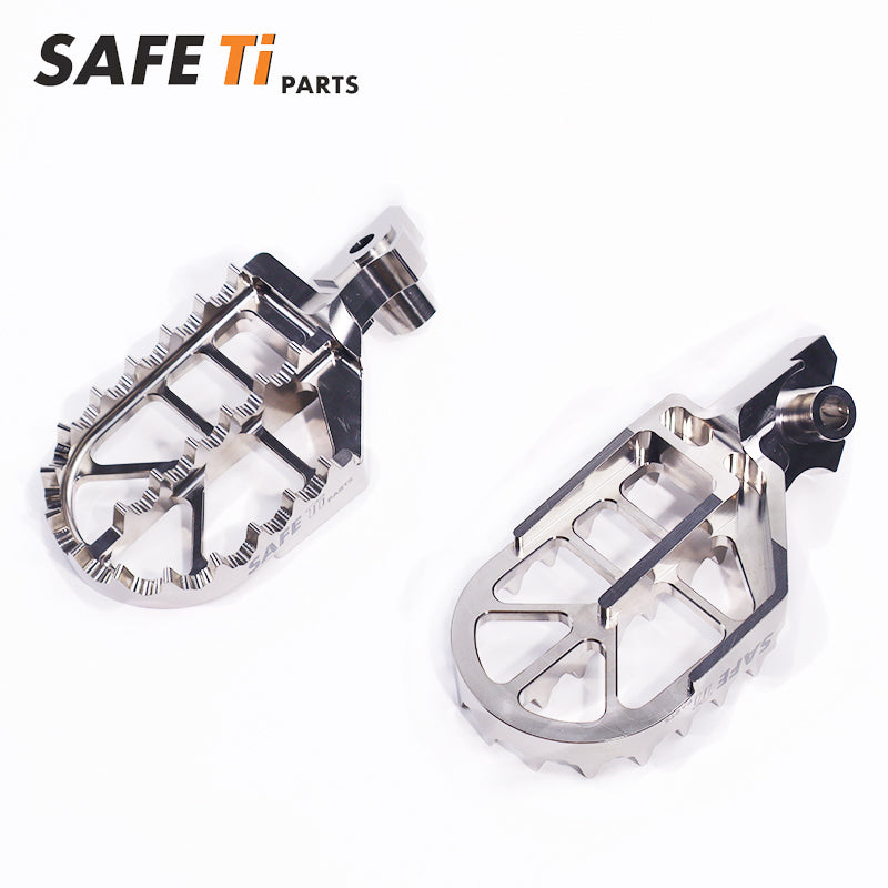 SAFETi Titanium Foot Pegs for BMW R1300GS R1250GS Adventure