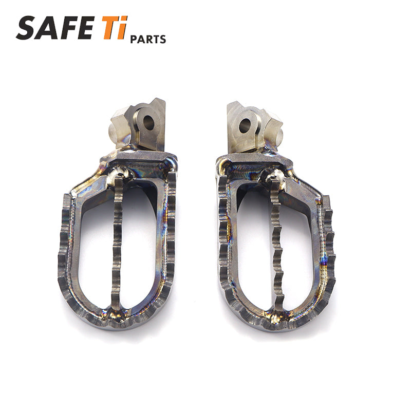 Titanium footpegs Pro for BMW