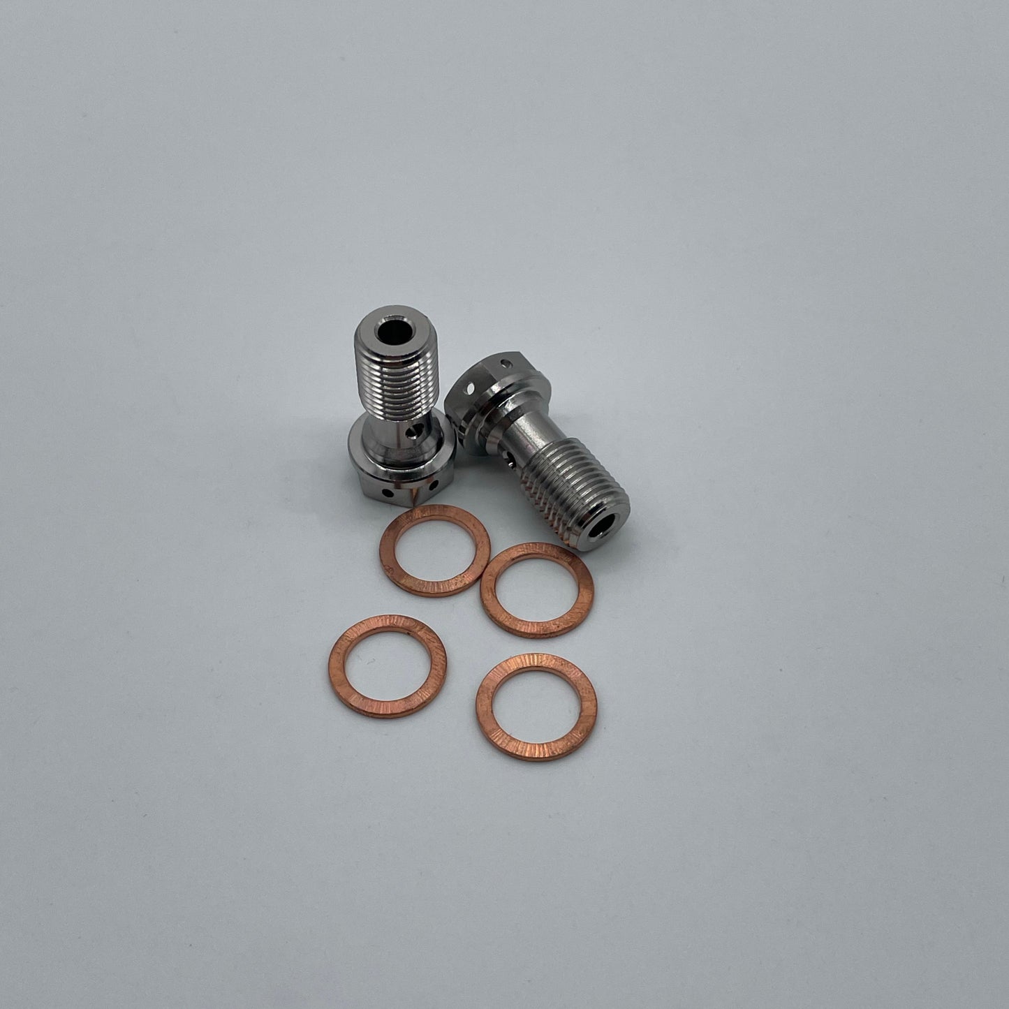 Titanium Banjo Bolt Kit GR5 M10x1(2B+4W)