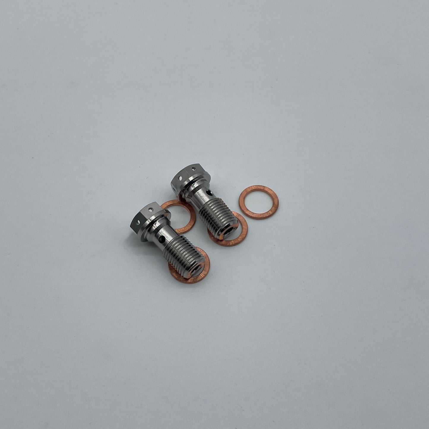 Titanium Banjo Bolt Kit GR5 M10x1(2B+4W)