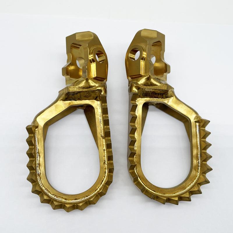 Titanium footpegs for dirt bike BETA RR 125 200 250 200 350 430 480 2020-2024