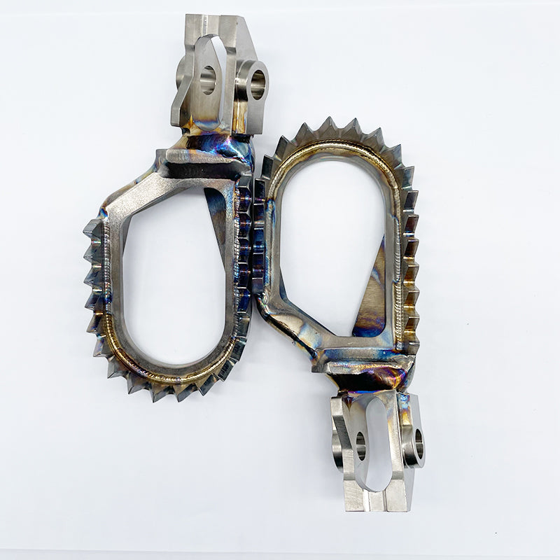 Titanium footpegs for dirt bike BETA RR 125 200 250 200 350 430 480 2020-2024