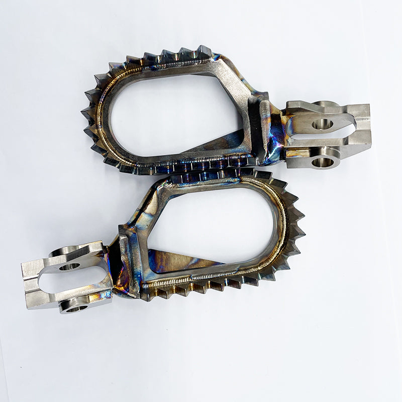 Titanium footpegs for dirt bike BETA RR 125 200 250 200 350 430 480 2020-2024