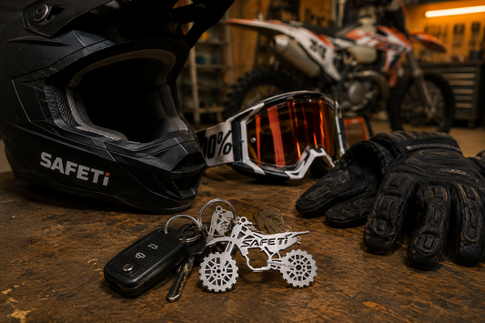 Every Titanium Footpeg Order Now Includes an Exclusive SAFETi Keychain