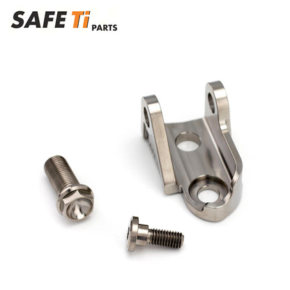 Titanium Foot Peg Mount Brackets
