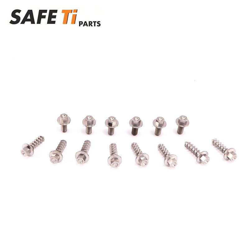 Titanium Radiator Shroud Bolts Kit For KTM