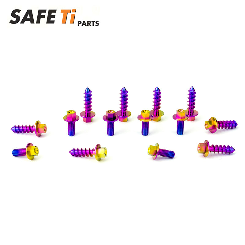 Titanium Radiator Shroud Bolts Kit For KTM