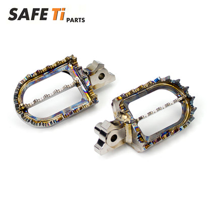 SAFE-Ti High-Strength Titanium Foot pegs for BMW GS1200/1250/1300 ADV
