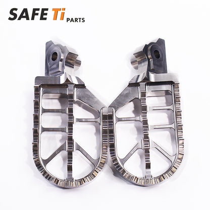 SAFETi Titanium Foot Pegs for BMW R1300GS R1250GS Adventure