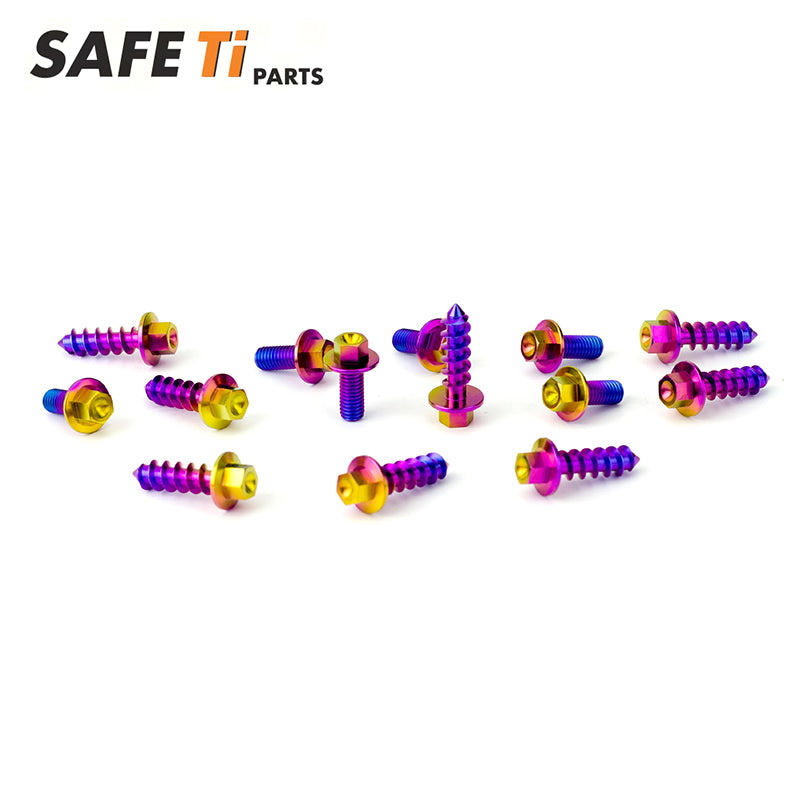 Titanium Radiator Shroud Bolts Kit For KTM