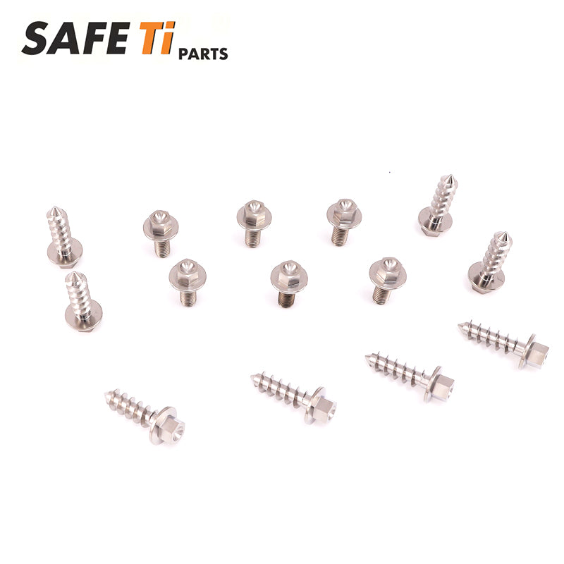 Titanium Radiator Shroud Bolts Kit For KTM