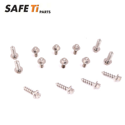 Titanium Radiator Shroud Bolts Kit For KTM