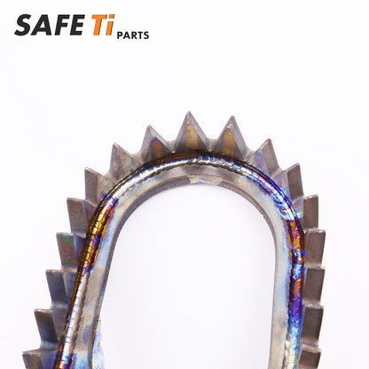 Titanium footpegs for TRIUMPH