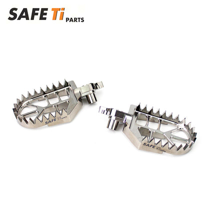 SAFETi CNC Titanium Foot Pegs for Yamaha 2024 YZ250F YZ450F