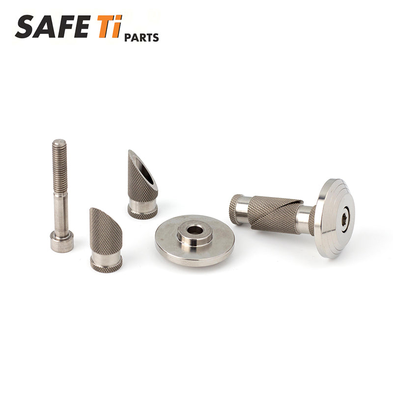 Titanium  7/8'' Handlebar Grips Handle Bar End Motorcycle Dirt Bike