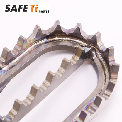 Titanium footpegs Pro for BMW
