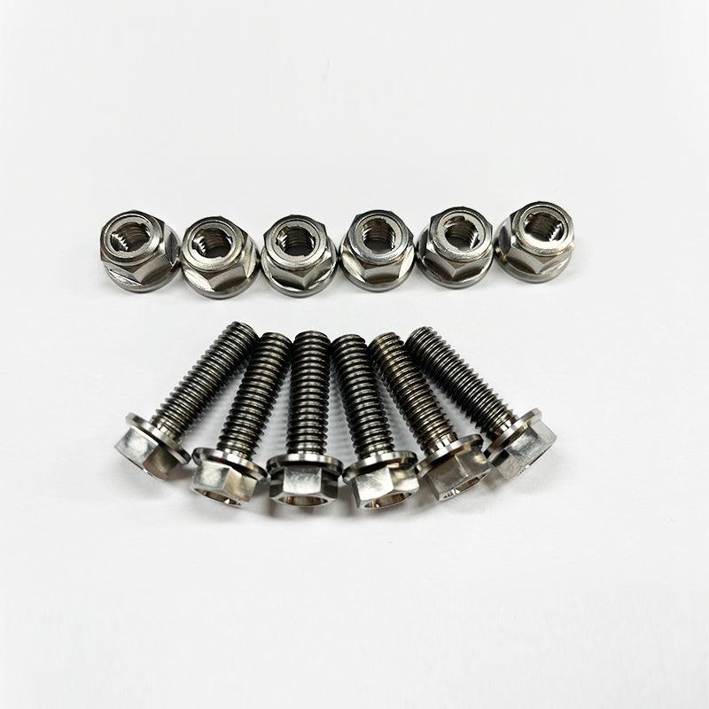 SAFETi Titanium Front and Rear Brake Rotor Bolts Kit GR5 HONDA(6B+6N)