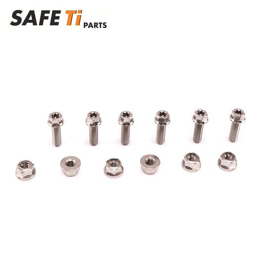 Titanium Front and Rear Brake Rotor Bolts kit fit for HONDA(6B+6N)