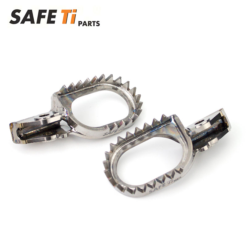 Titanium footpegs for SURRON ULTRA BEE