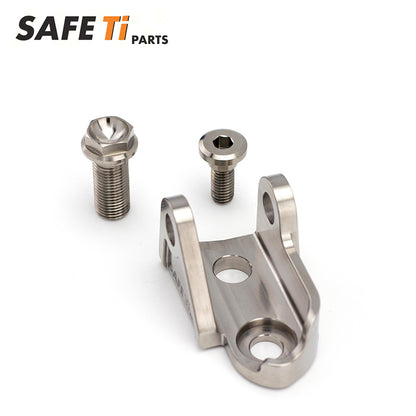 Titanium Foot Peg Mount Brackets