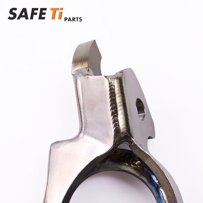 Titanium footpegs for TRIUMPH