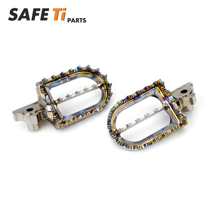 SAFE-Ti High-Strength Titanium Foot pegs for BMW GS1200/1250/1300 ADV