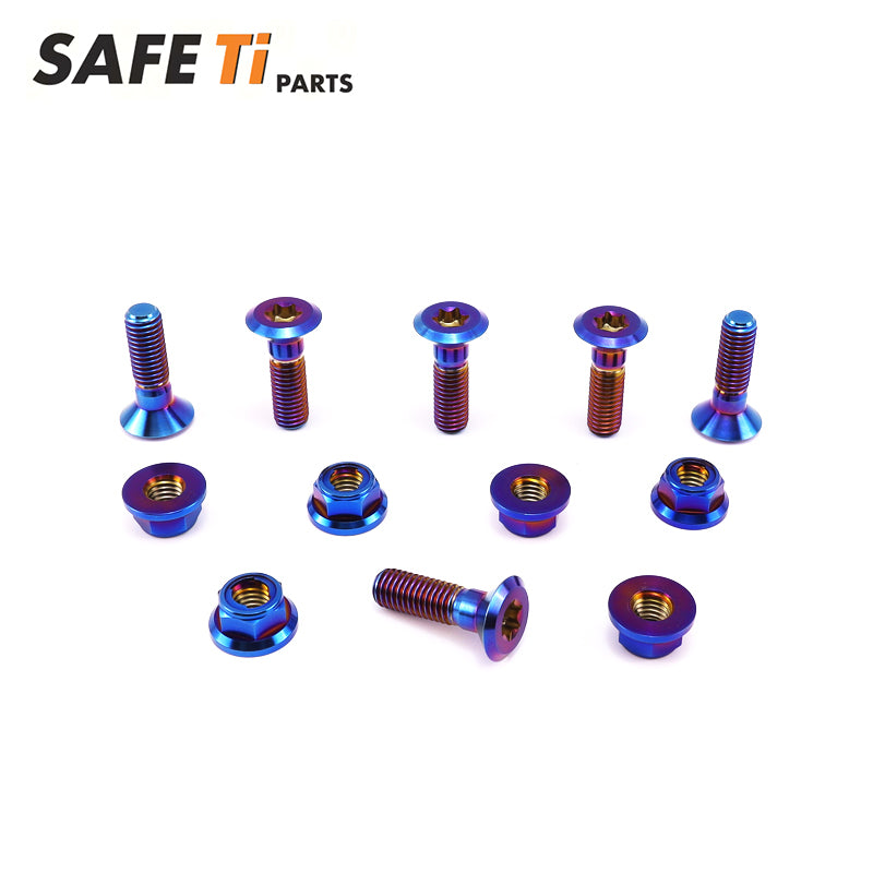 Titanium Sproket Bolt Kit