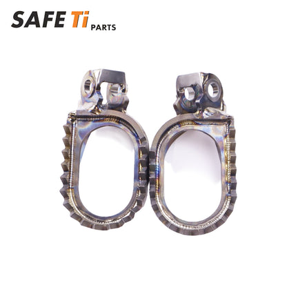 Titanium footpegs for KTM SX 65 (2024-2025）