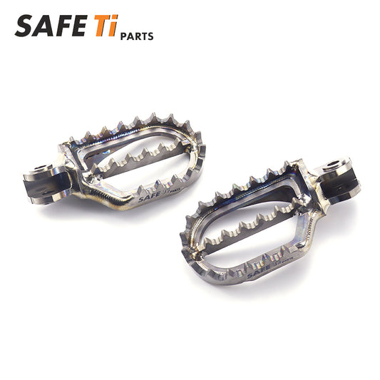 Motorcycle Titanium Footrest Foot Pegs for KOVE MX250 MX450 450RALLY