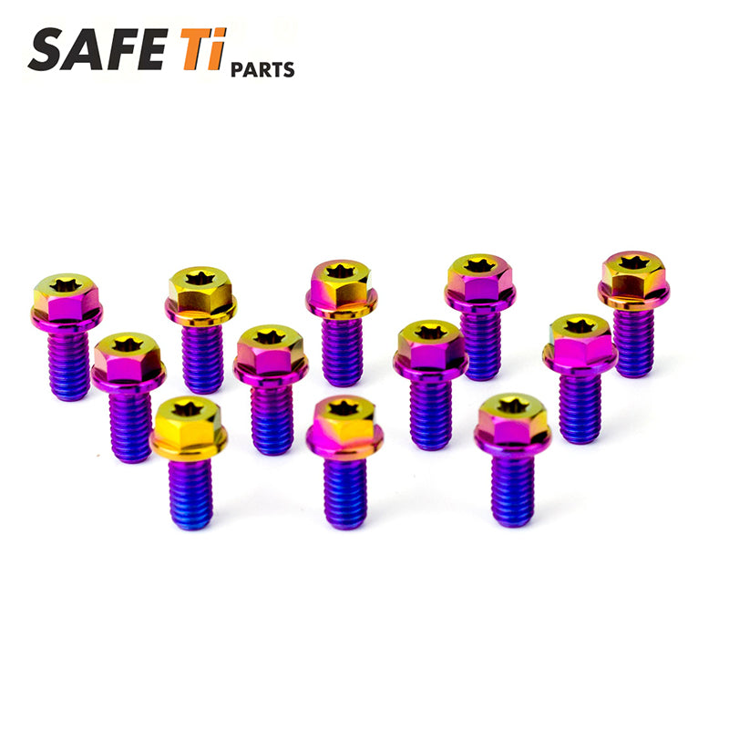 Titanium Front And Rear Brake Rotor Bolt Kit