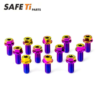 Titanium Front And Rear Brake Rotor Bolt Kit