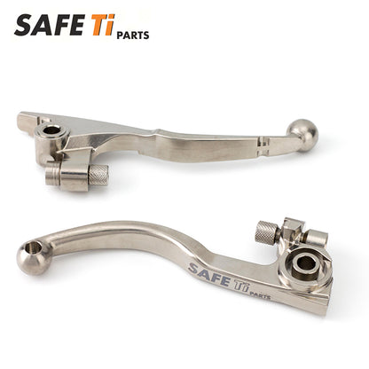 Titanium Dirt Bike  Pivot Brake and Clutch Levers
