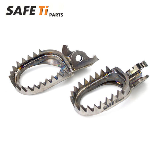 Titanium footpegs for HONDA