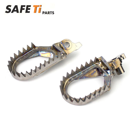 Titanium footpegs Pro for HONDA