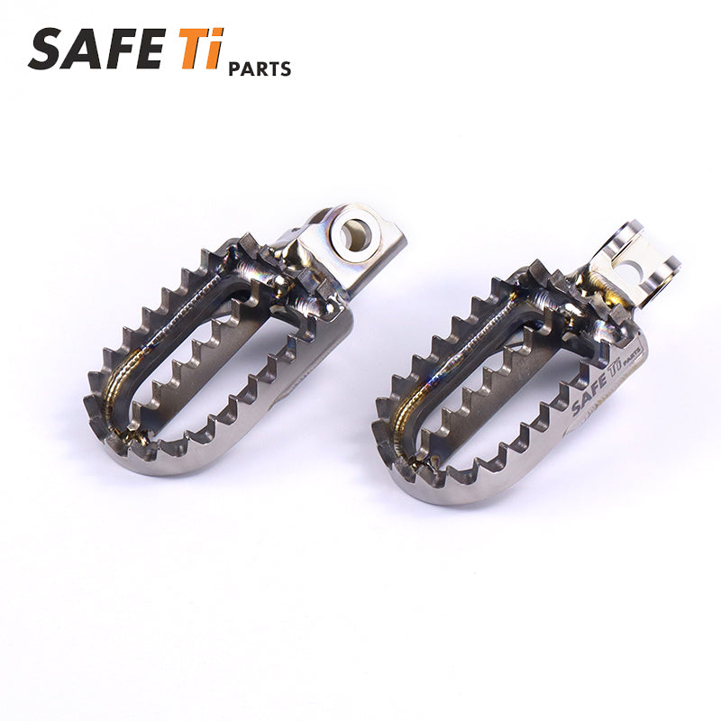 Titanium footpegs for CFMOTO MT