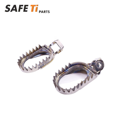 Titanium footpegs for KTM SX 65 (2024-2025）