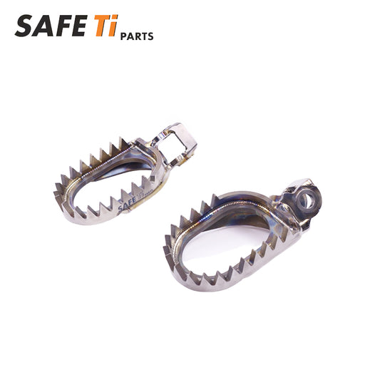 Titanium footpegs for KTM SX 65 (2024-2025）