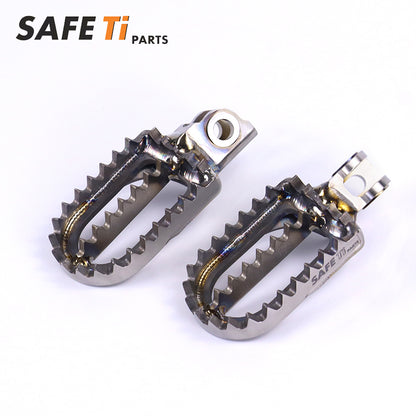 Titanium footpegs for CFMOTO MT