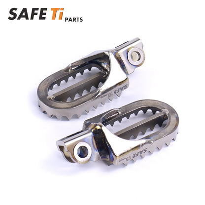Titanium footpegs for CFMOTO MT