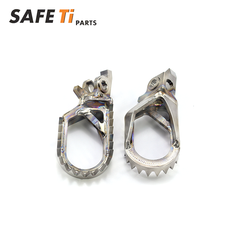 Titanium footpegs Pro for HONDA