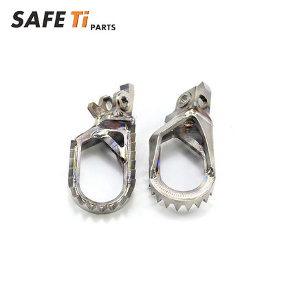 Titanium footpegs Pro for HONDA