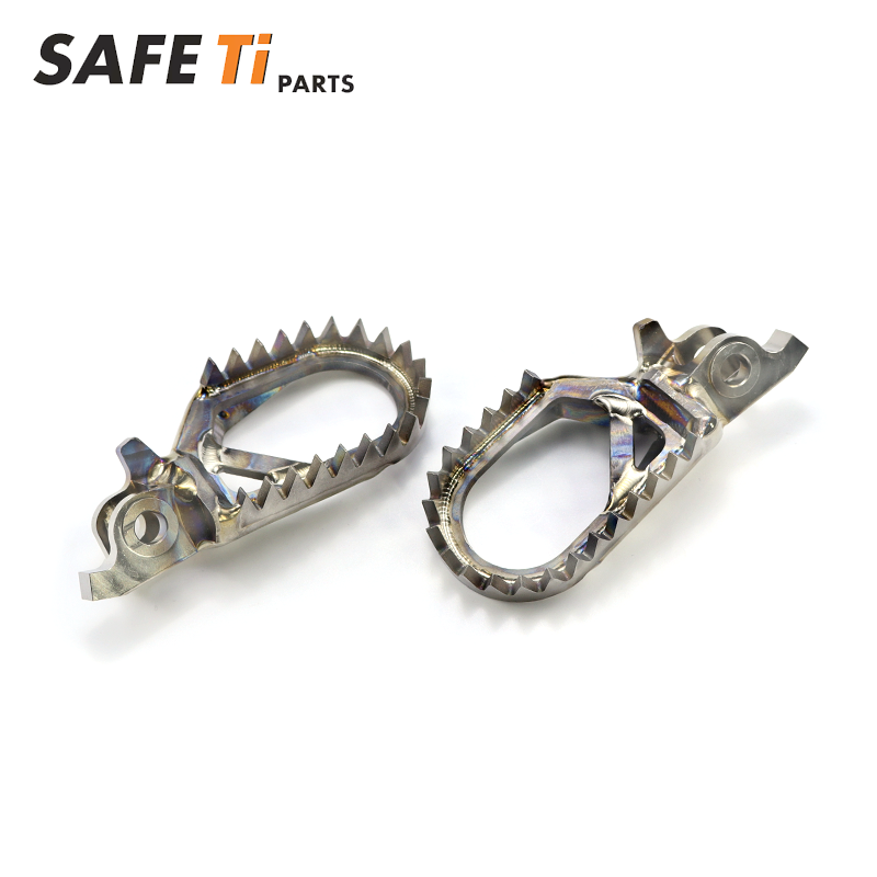 Titanium footpegs Pro for HONDA